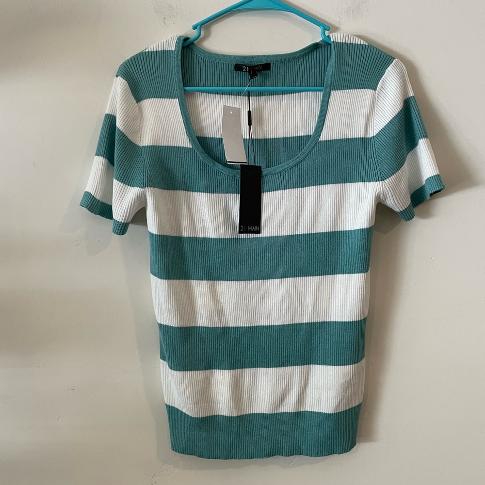 Nordstrom 21 Main Women Shirt Size L